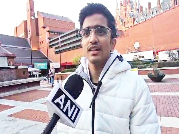 Indian student Satyam Surana (Photo/ANI)