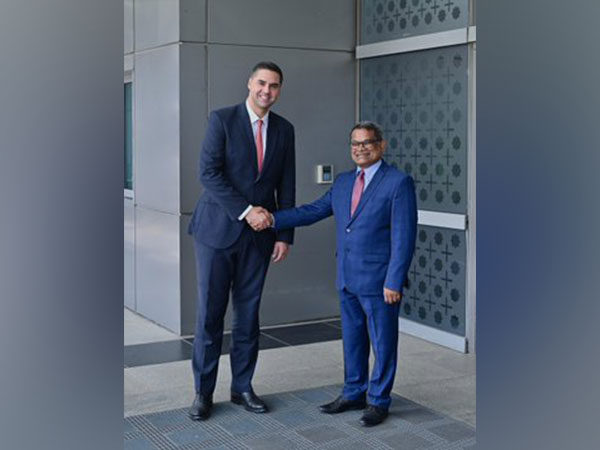 Malta Foreign Affairs Minister Ian Borg arrives in national capital (Photo/ANI)