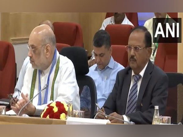 Union Home Minister Amit Shah chairs the Review Meeting on Left Wing Extremism(Photo/ANI)