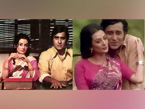 Vinod Khanna, Saira Banu (Image Source; Twitter, Instagram)