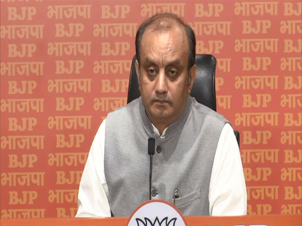 BJP MP Sudhanshu Trivedi (Photo/ANI)