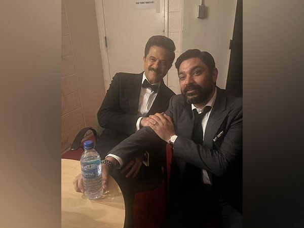 Actor Anil Kapoor with his son-in-law Karan Boolani (Image source: Instagram)