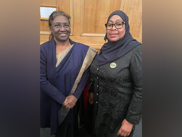 President Droupadi Murmu with President of Tanzania, Samia Suluhu Hassan (Photo credit: FILE)