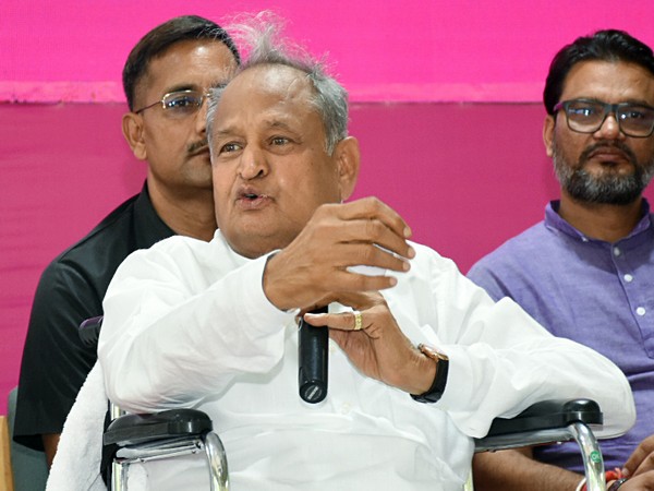 Rajasthan Chief Minister Ashok Gehlot (File Photo/ANI)