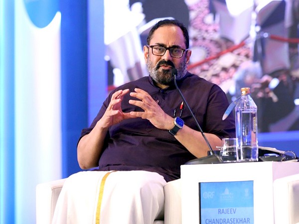 Union Minister Rajeev Chandrashekhar (File Photo/ANI)