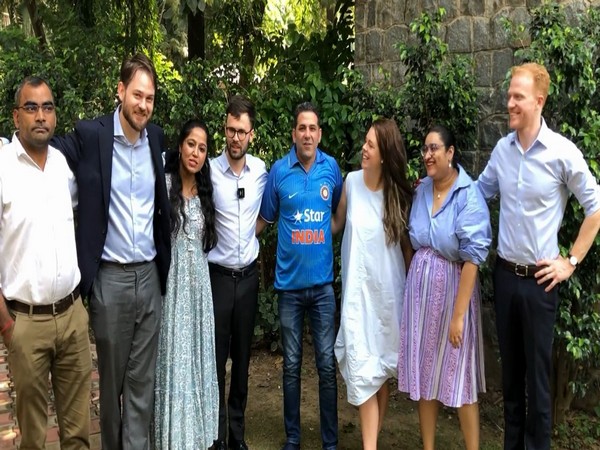 Diplomats at the Australian High Commission in Delhi (Photo/@AusHCIndia)