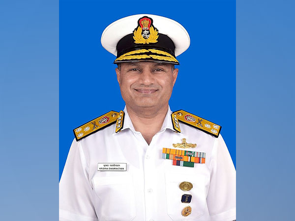 Chief of Personnel, Indian Navy Krishna Swaminathan (Photo/ANI)