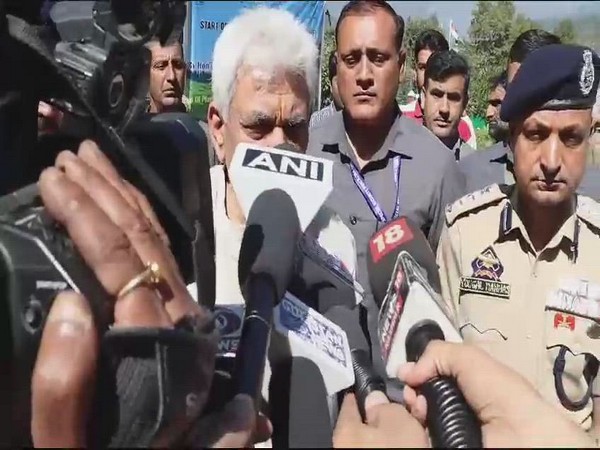 Jammu and Kashmir LG Manoj Sinha (Photo/ANI)
