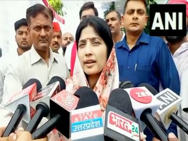 Samajwadi Party Leader Dimple Yadav (Photo/ANI)
