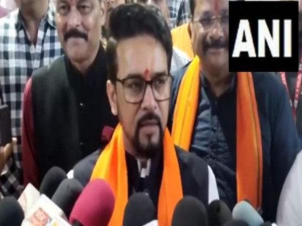 Union Minister Anurag Thakur (Photo/ANI)