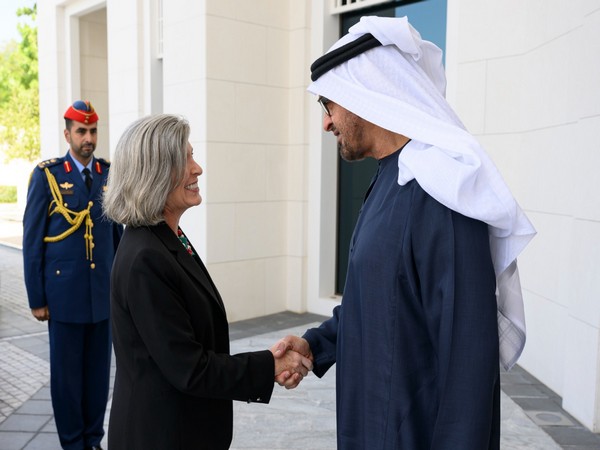 UAE President with US Senator Joni Ernst (Source: WAM)