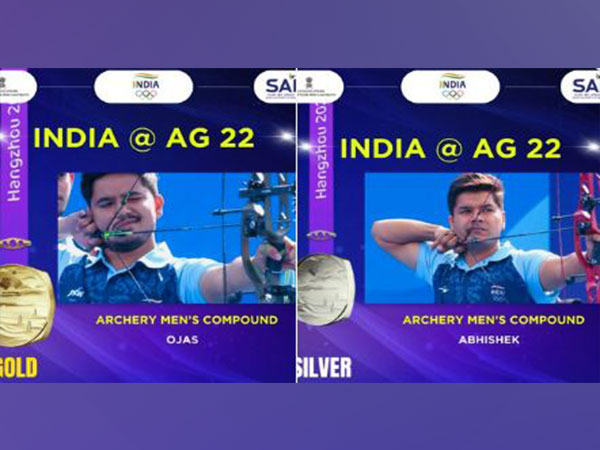 Pravin Ojas Deotale and Abhishek Verma (Image: Twitter/ SAI Media)