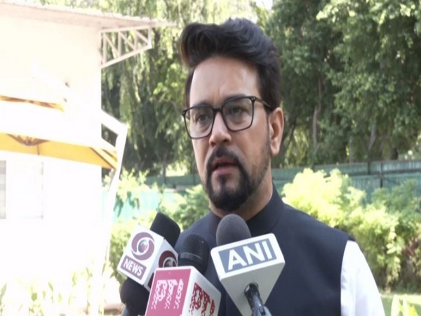 Union Sports Minister Anurag Thakur (Image: ANI) 