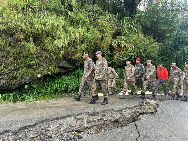 DG Border Roads Lieutenant General Rajeev Chaudhry (Photo/ANI)