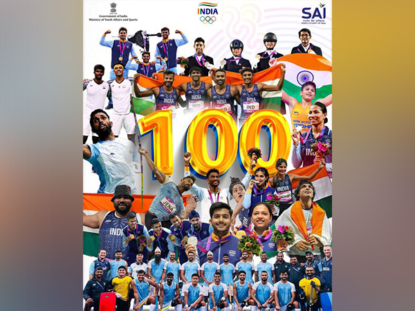 India wins 100 medals at Asian Games (Image: Twitter/ SAI medai)