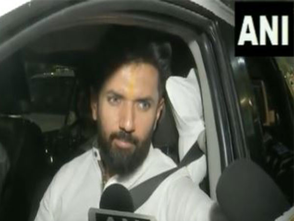 Lok Janshakti Party (Ram Vilas) President Chirag Paswan (Photo/ANI)