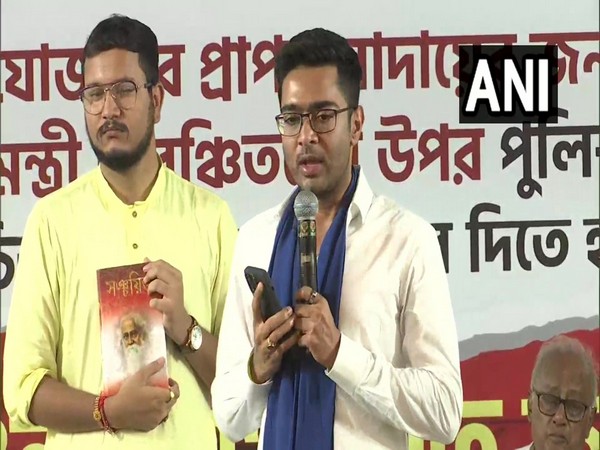 TMC General Secretary and MP Abhishek Banerjee. (Photo/ANI)