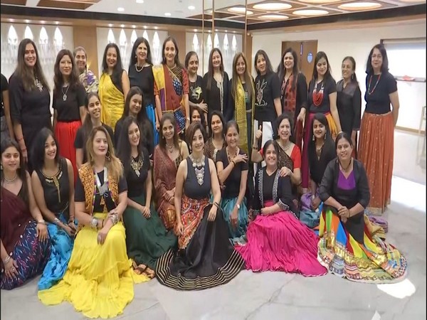 Garba players ahead of the festival. (Photo/ANI)