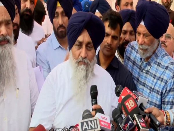 SAD chief Sukhbir Singh Badal (Photo/ANI)