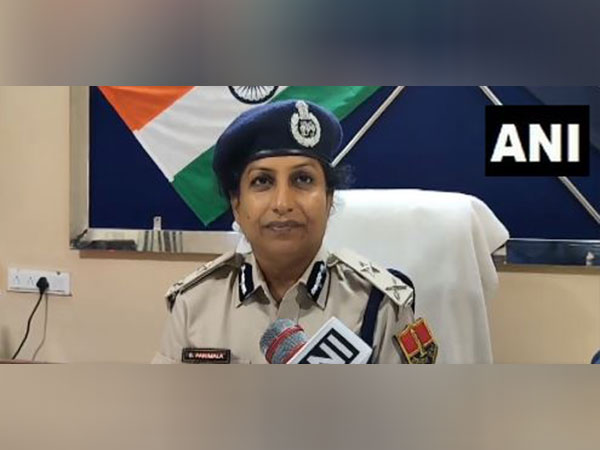 S Parimala, IG Police, Banswara (Photo/ANI)