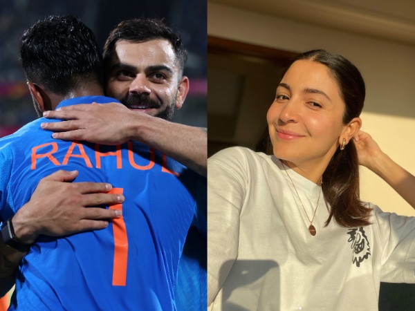 Virat-KL Rahul (Photo-BCCI Twitter), Anushka Sharma (Image source: Instagram)