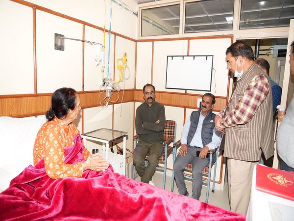 Himachal CM Sukhu pays visit to IGMC Shimla to enquire about health of two mothers (Photo credit/Sukhvinder Singh Sukhu 'X' handle)