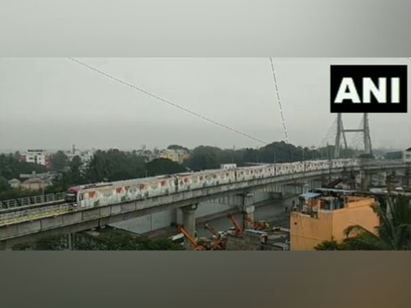 Bengaluru's much awaited Purple Line metro extension service (Image/ANI)