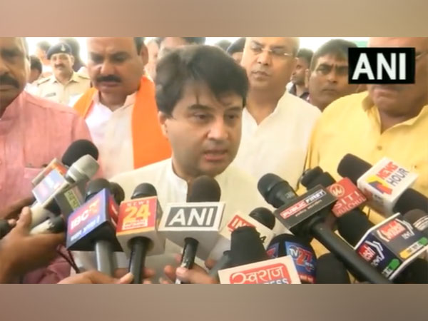 Union Minister Jyotiraditya Scindia (Photo/ANI)