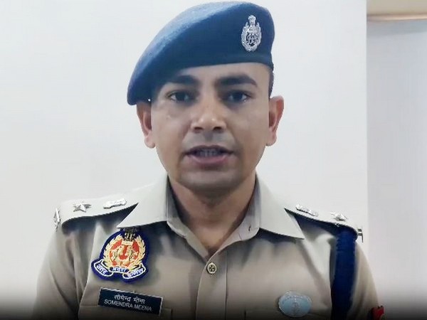 West Agra Deputy Commissioner of Police Somendra Meena (Image/ANI)