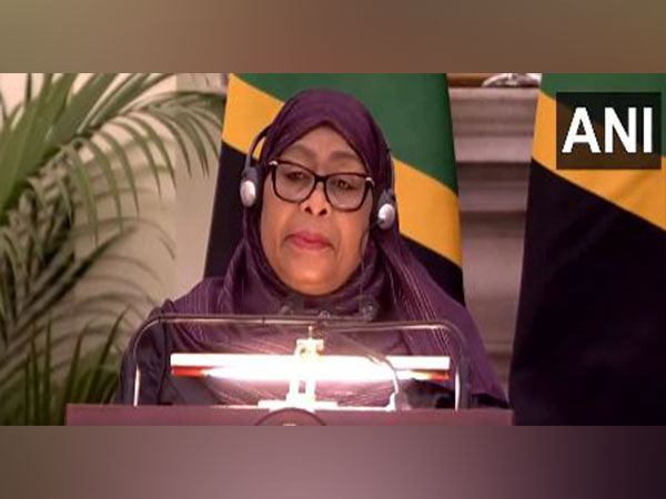 Tanzanian President Samia Suluhu Hassan(Photo/ANI) 