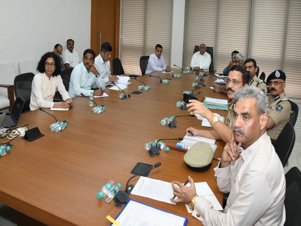 Visuals from the meeting (Photo Credit:  Gujarat CM Bhupendra Patel)