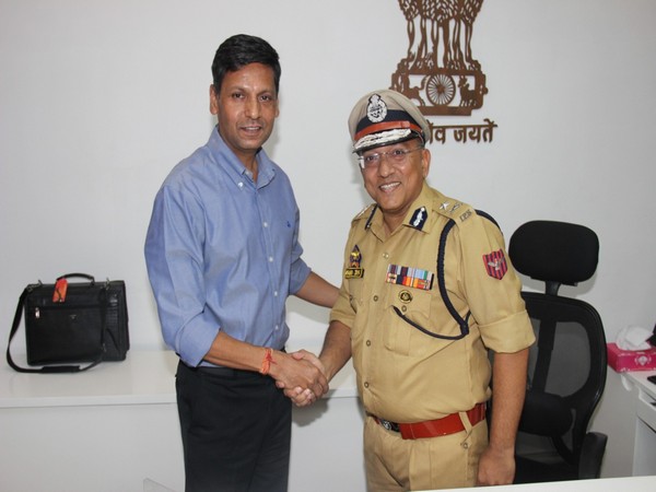 IPS Anand Jain takes over charge of IGP, Jammu Zone (Photo/ANI) 