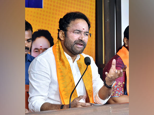 Union Minister and Telangana BJP chief G Kishan Reddy (File Photo/ANI)
