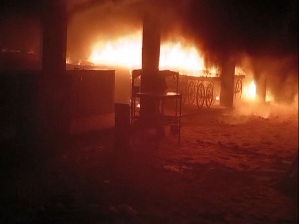 A visual from the spot. (Photo/ANI)