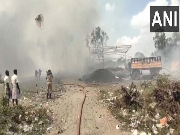 Visuals from the spot on Monday (Photo/ANI)