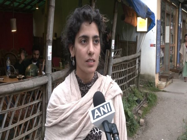 Noa Levy, Israeli tourist on visit to Kangra (Photo/ANI)