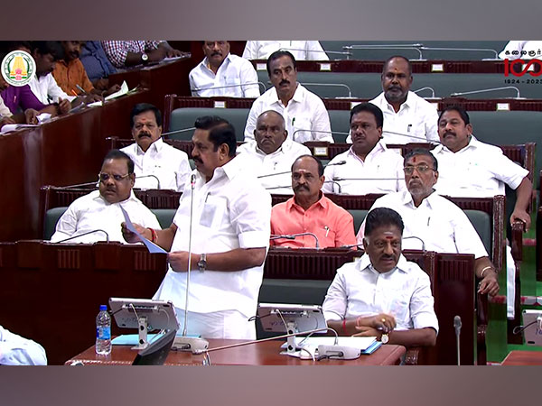 Leader of Opposition in the Tamil Nadu Assembly Edappadi Palaniswami (Photo/ANI)