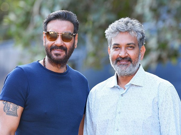Ajay Devgn, SS Rajamouli (Image source: Twitter)