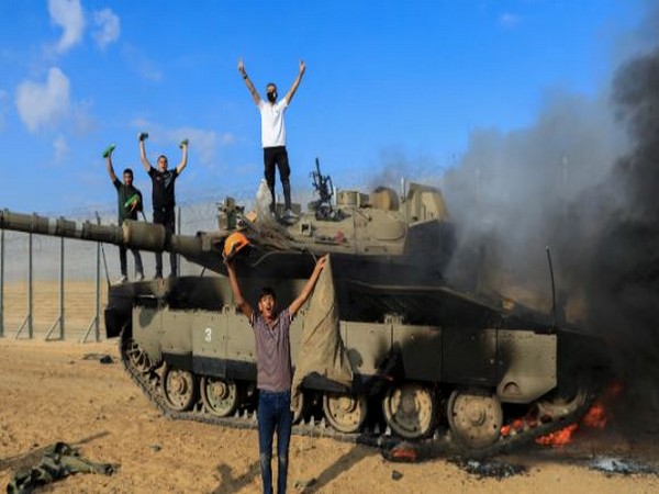 Hamas gunmen launch attack from Gaza. (Photo: Reuters)