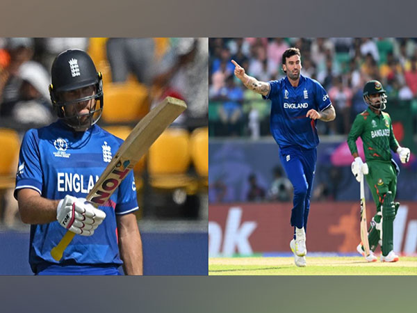Dawid Malan and Reece Topley (Photo: England Cricket/ Twitter)