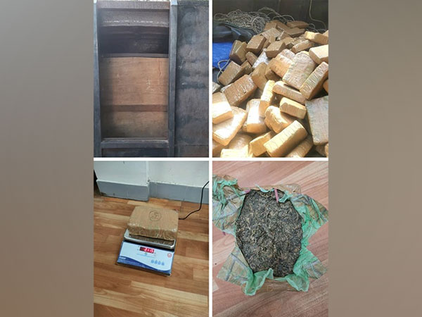 520 kgs of ‘Ganja’ seized in Nagpur. (Photo/ANI)