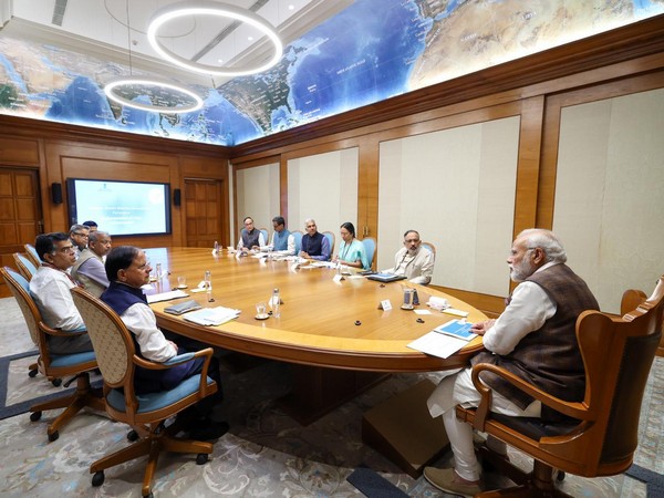 Prime Minister Narendra Modi chairs review meeting on I-Day speech announcements. (Photo/PIB)