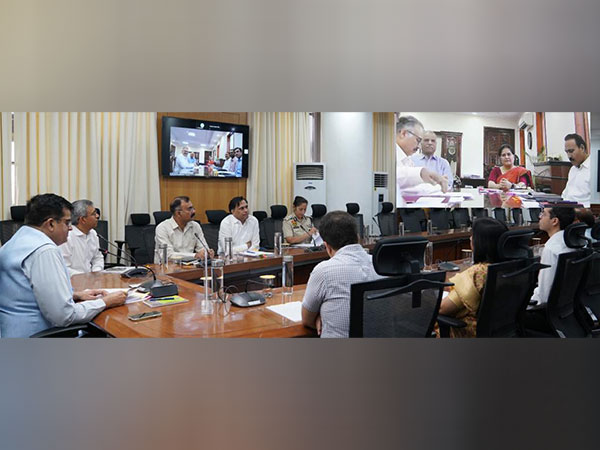 Haryana Chief Secretary reviews stubble burning prevention measures. (Photo/ANI)