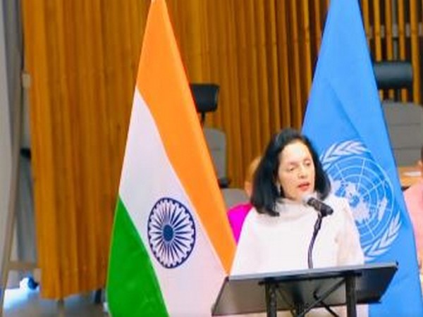 India's Permanent Representative to the United Nations Ruchira Kamboj (Screengrab of video posted by India at UN in New York on X)