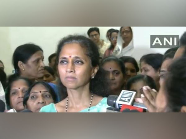 Nationalist Congress Party (NCP) Working President Supriya Sule (Photo/ANI)