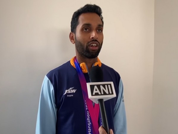 HS Prannoy (Photo/ANI)