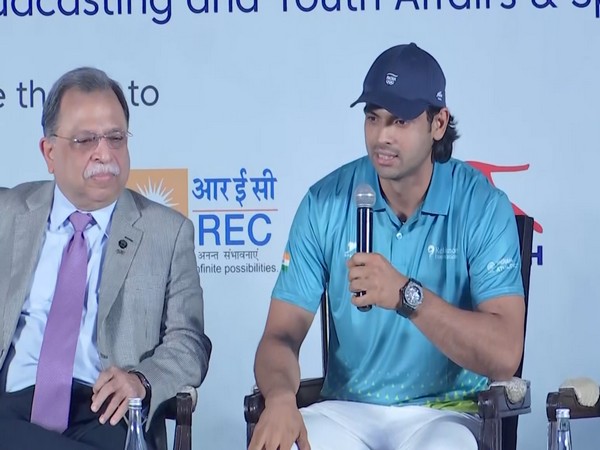 Neeraj Chopra (right) (Photo/ANI)