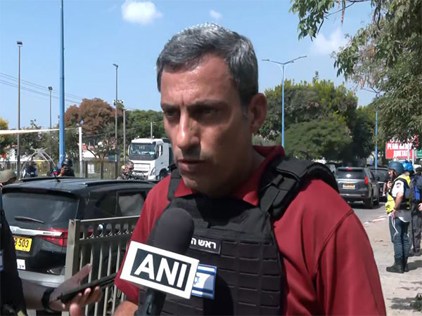 Sderot mayor Alon Davidi (Photo/ANI)