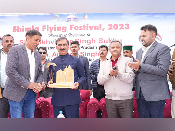 Himachal Pradesh CM Sukhvinder Singh Sukhu at the event. (Photo/ANI)