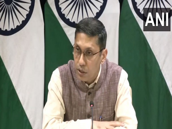 MEA spokesperson Arindam Bagchi. (Photo: ANI)